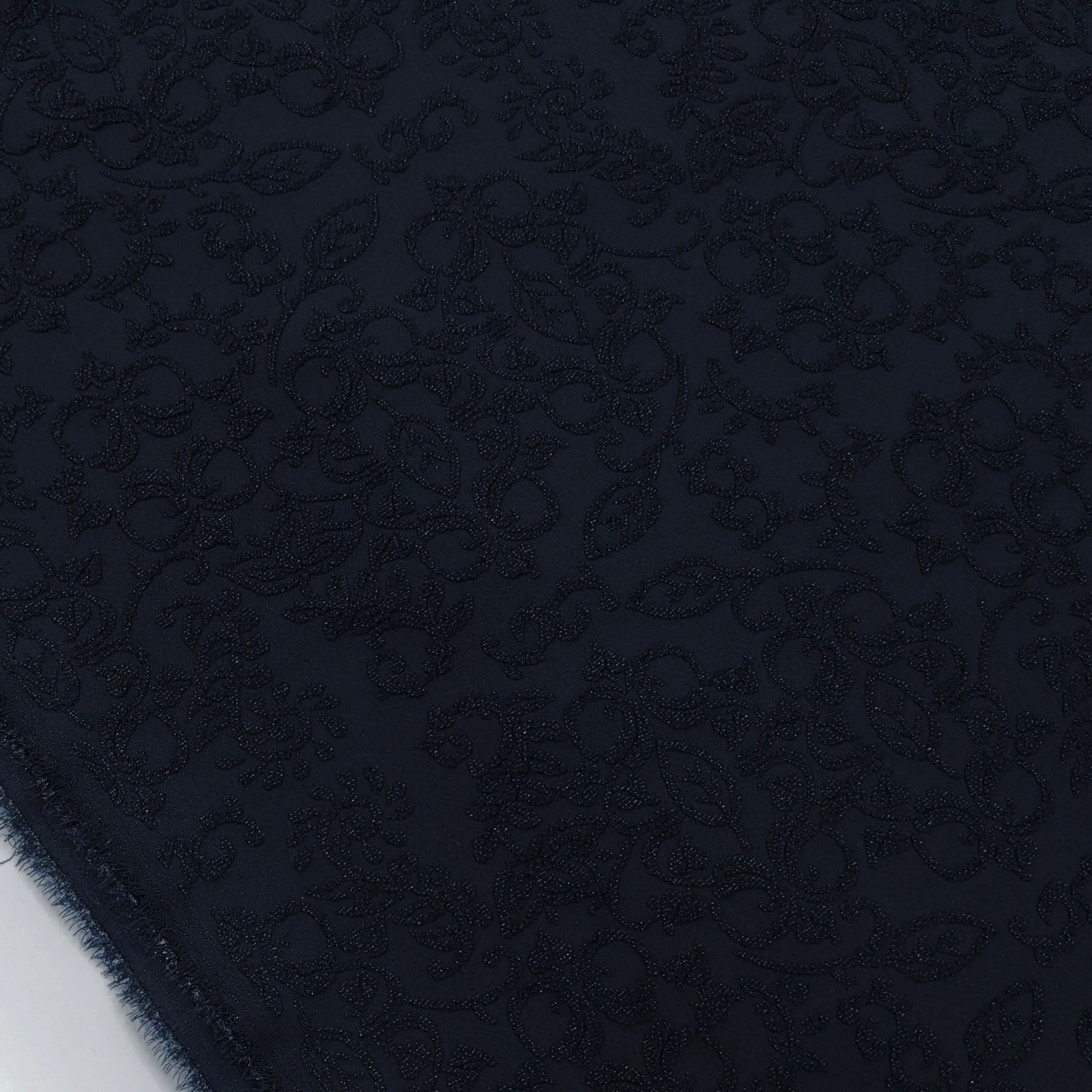 Tuxido Blazer Fabric ManTire Italian Stretchable Jacquard Colour Midnight Blue